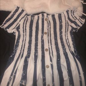 Off the shoulder blouse